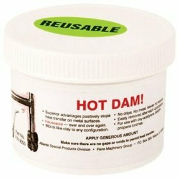 Hot Dam Reusable Heat Stopping Compound 12oz. Tub 9000